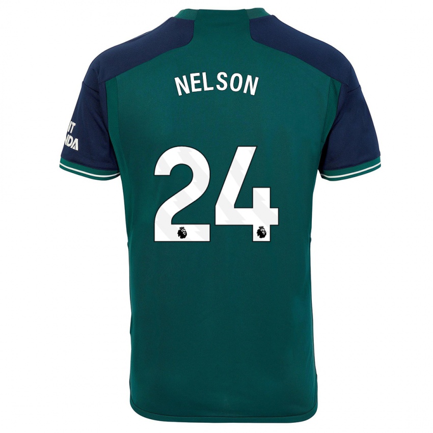 Herren Reiss Nelson #24 Grün Ausweichtrikot Trikot 2023/24 T-Shirt