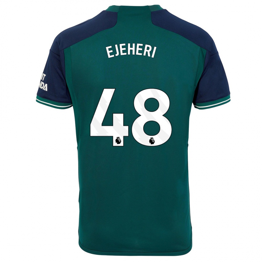 Herren Ovie Ejeheri #48 Grün Ausweichtrikot Trikot 2023/24 T-Shirt