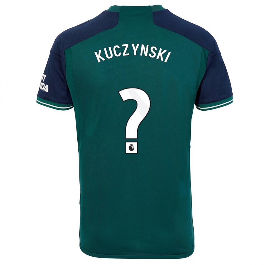 Herren Max Kuczynski #0 Grün Ausweichtrikot Trikot 2023/24 T-Shirt