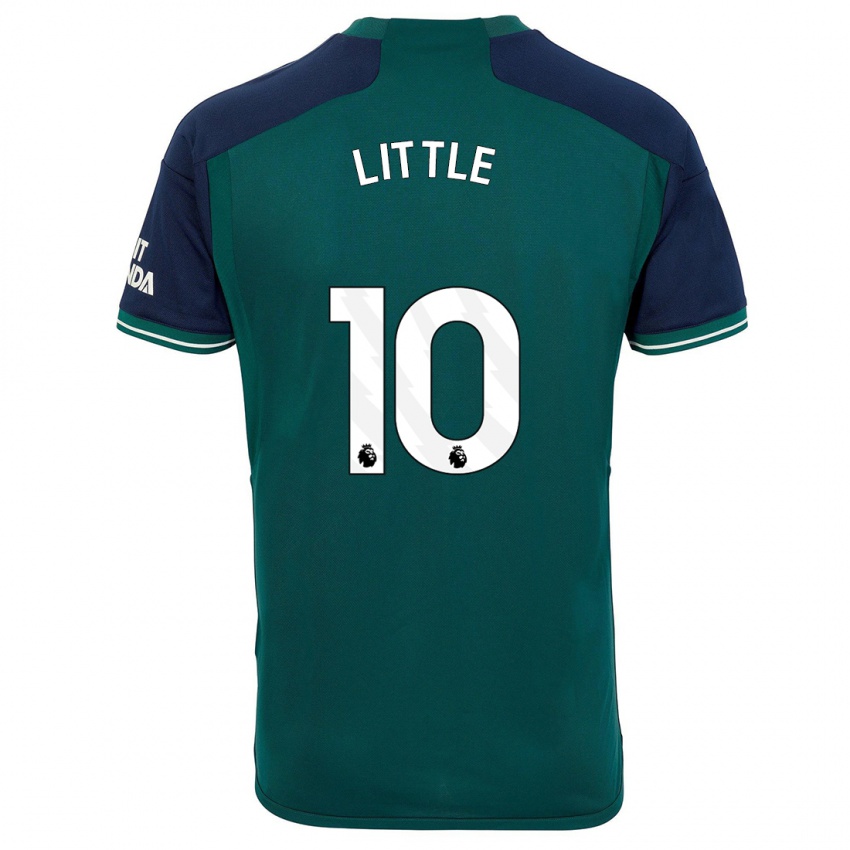 Herren Kim Little #10 Grün Ausweichtrikot Trikot 2023/24 T-Shirt