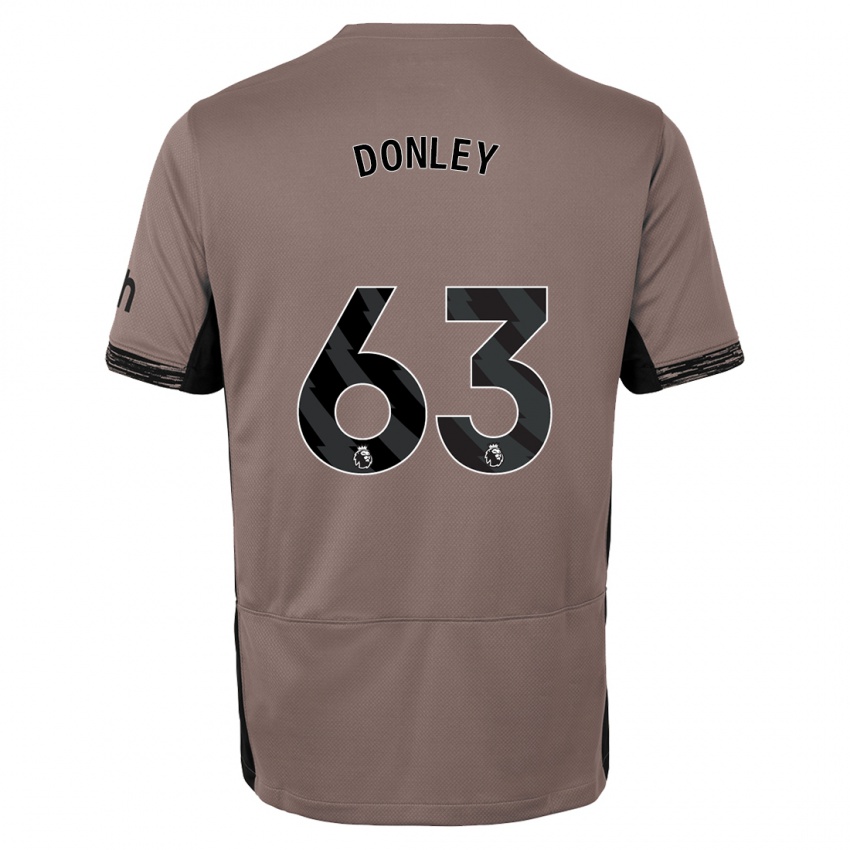 Herren Jamie Donley #63 Dunkelbeige Ausweichtrikot Trikot 2023/24 T-Shirt