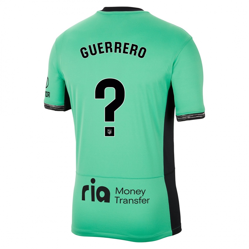 Herren Sergio Guerrero #0 Frühlingsgrün Ausweichtrikot Trikot 2023/24 T-Shirt