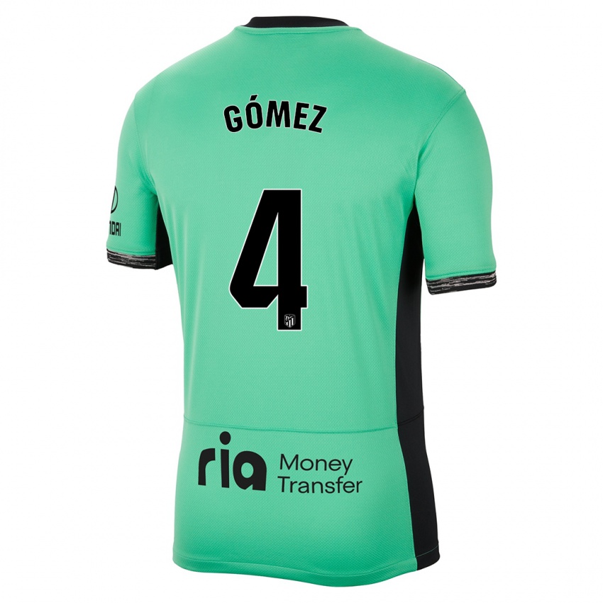 Herren Mariano Gómez #4 Frühlingsgrün Ausweichtrikot Trikot 2023/24 T-Shirt