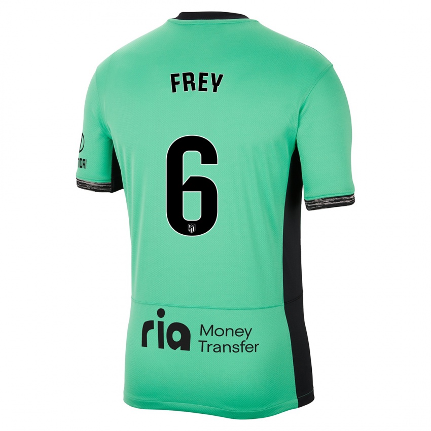 Herren Darío Frey #6 Frühlingsgrün Ausweichtrikot Trikot 2023/24 T-Shirt