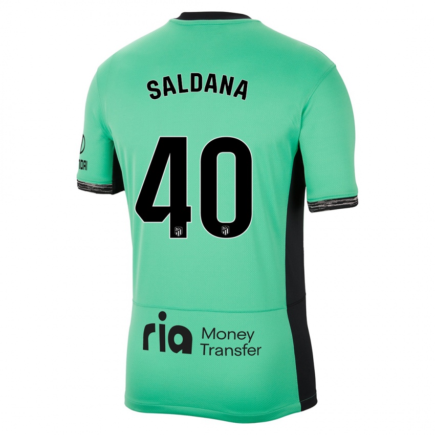Herren Jose Saldana #40 Frühlingsgrün Ausweichtrikot Trikot 2023/24 T-Shirt