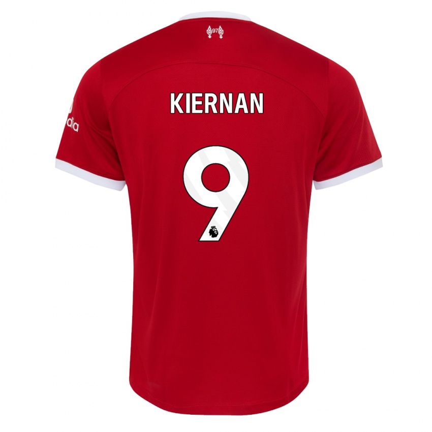 Damen Leanne Kiernan #9 Rot Heimtrikot Trikot 2023/24 T-Shirt