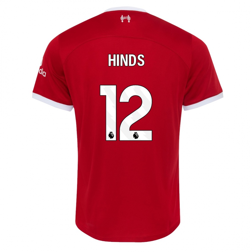 Damen Taylor Hinds #12 Rot Heimtrikot Trikot 2023/24 T-Shirt