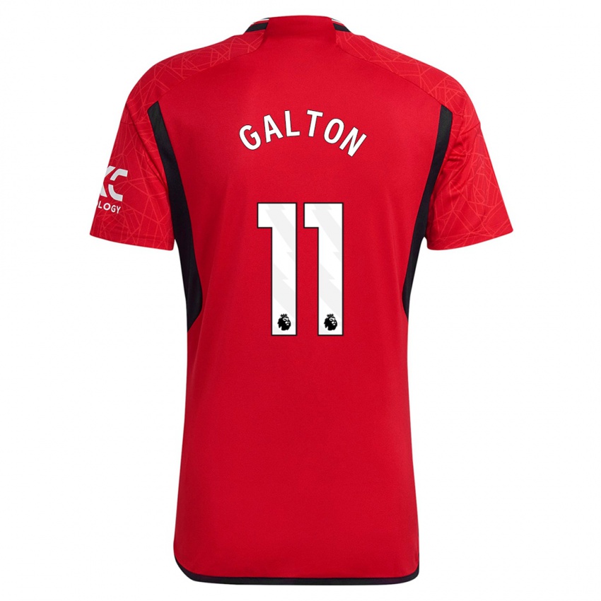 Damen Leah Galton #11 Rot Heimtrikot Trikot 2023/24 T-Shirt