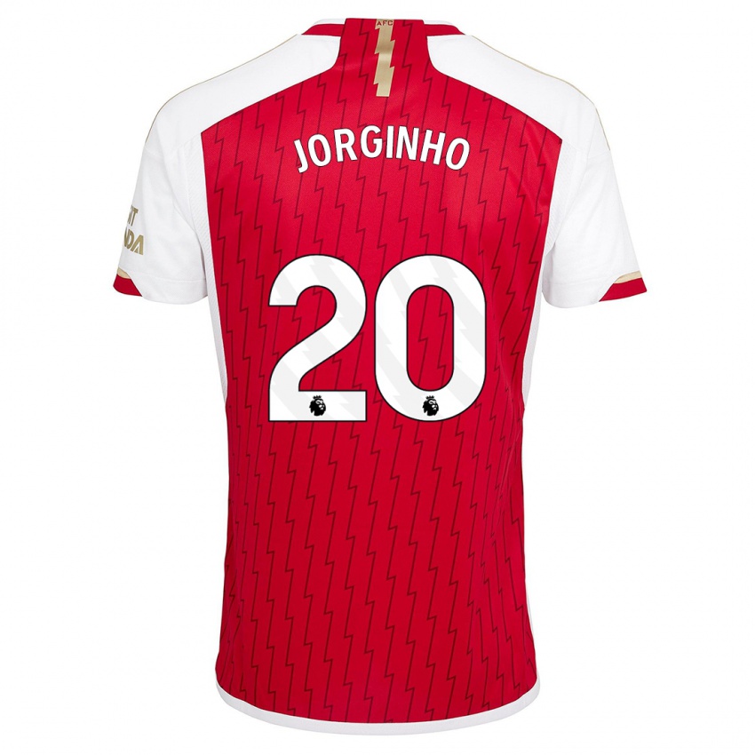 Damen Jorginho #20 Rot Heimtrikot Trikot 2023/24 T-Shirt