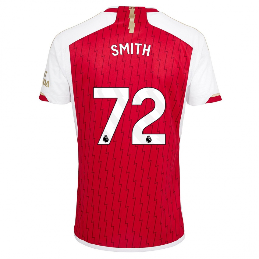 Damen Matt Smith #72 Rot Heimtrikot Trikot 2023/24 T-Shirt