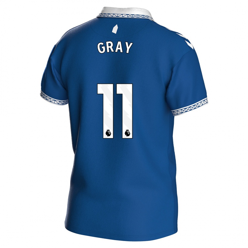 Damen Demarai Gray #11 Königsblau Heimtrikot Trikot 2023/24 T-Shirt
