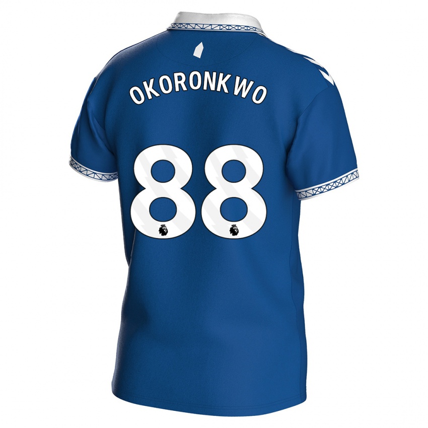 Damen Francis Okoronkwo #88 Königsblau Heimtrikot Trikot 2023/24 T-Shirt
