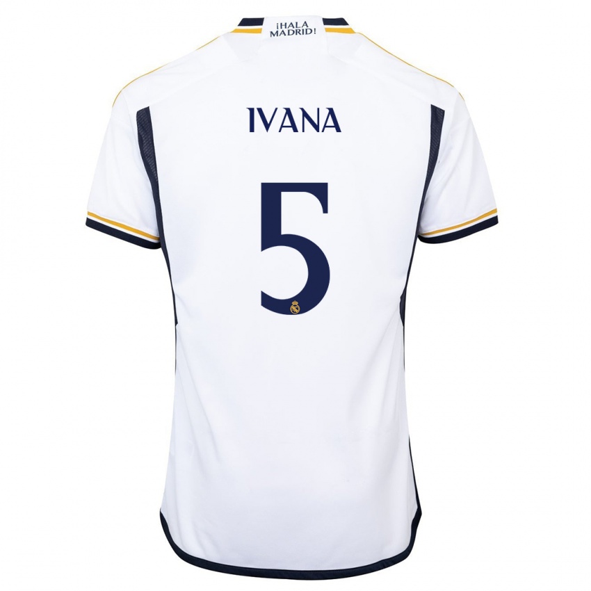Damen Ivana Andres #5 Weiß Heimtrikot Trikot 2023/24 T-Shirt