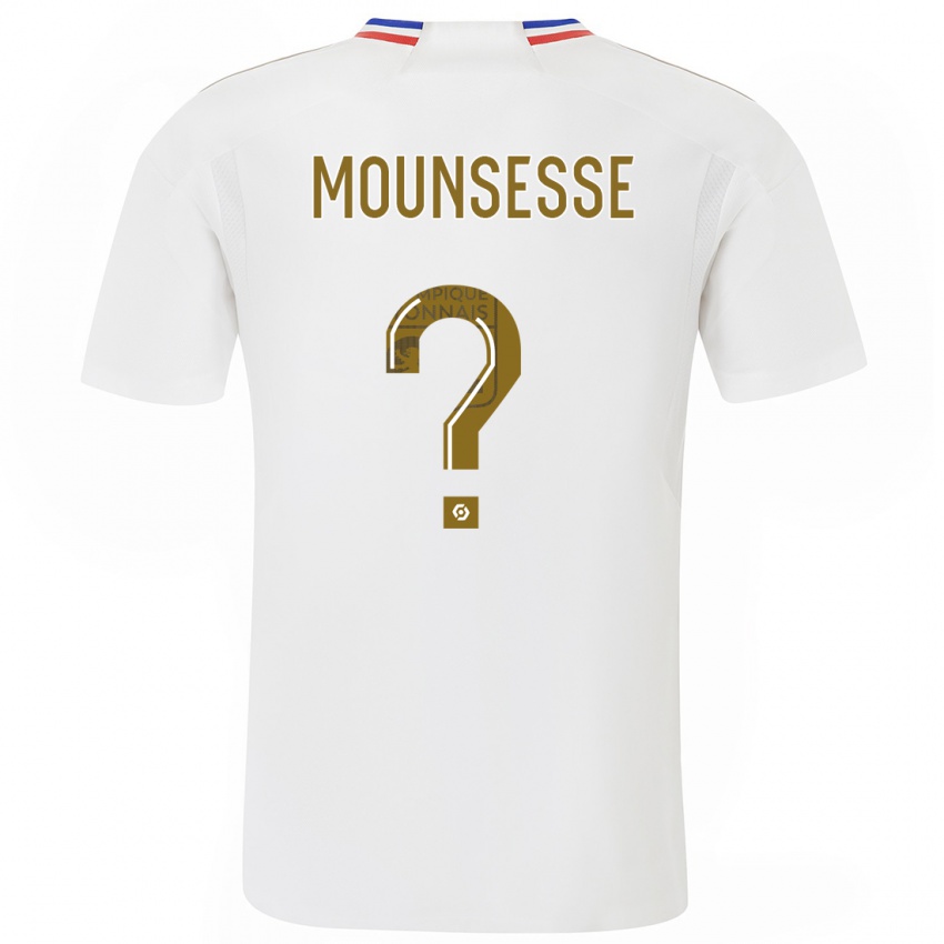 Damen Jeremy Mounsesse #0 Weiß Heimtrikot Trikot 2023/24 T-Shirt
