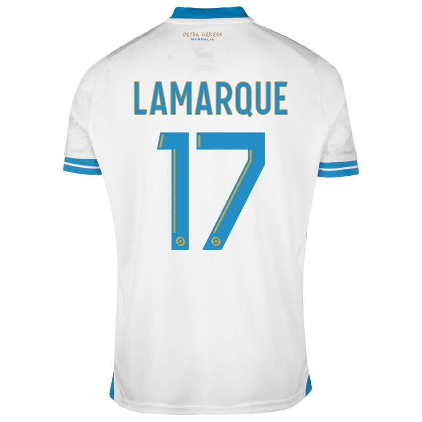 Damen Alais Lamarque #17 Weiß Heimtrikot Trikot 2023/24 T-Shirt