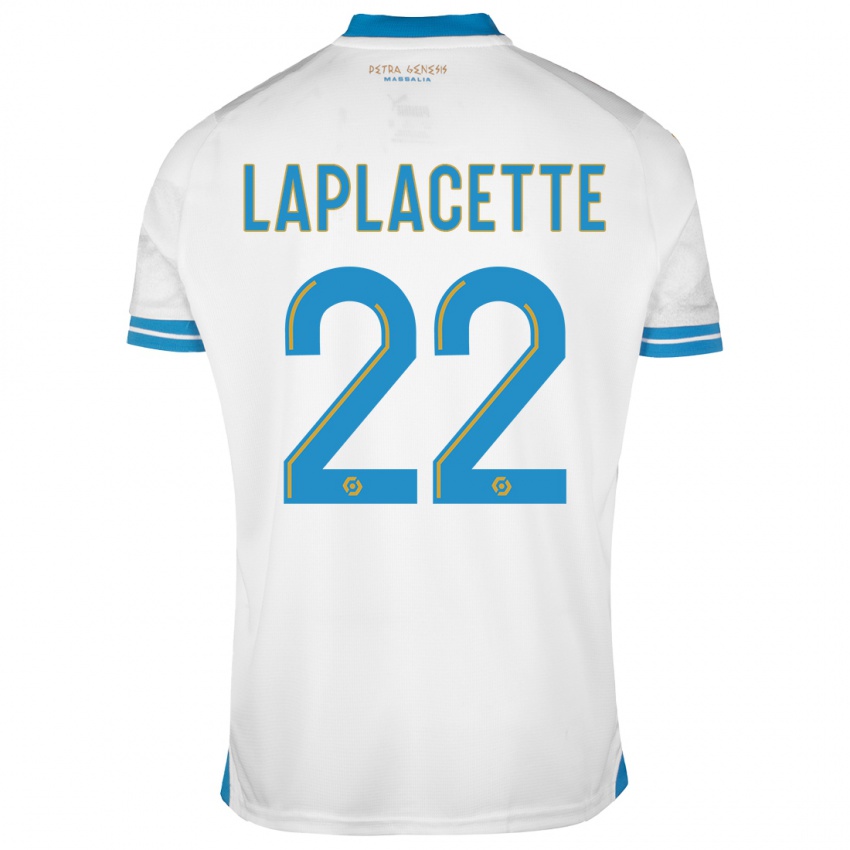 Damen Tess Laplacette #22 Weiß Heimtrikot Trikot 2023/24 T-Shirt