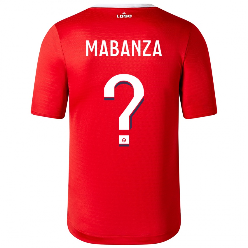 Damen Carmel Mabanza #0 Rot Heimtrikot Trikot 2023/24 T-Shirt