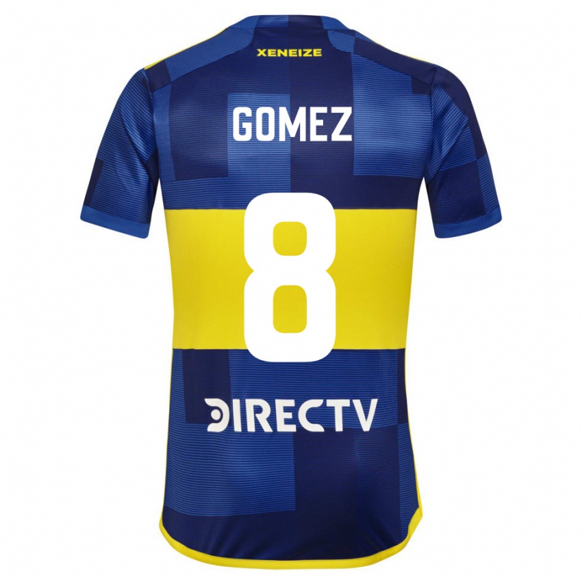 Damen Camila Gomez Ares #8 Dunkelblau Gelb Heimtrikot Trikot 2023/24 T-Shirt