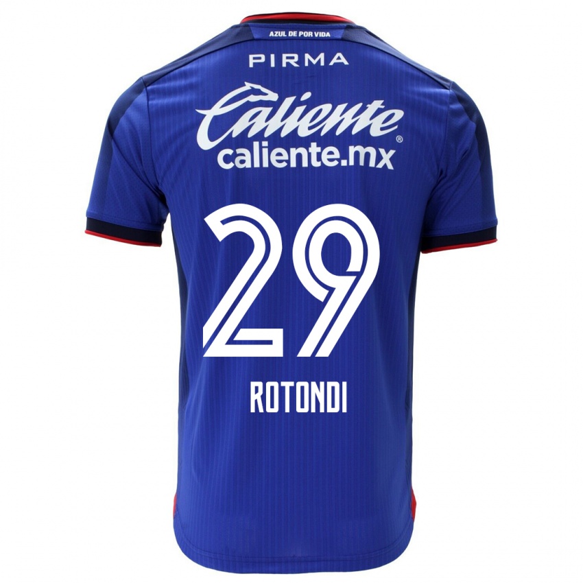 Damen Carlos Rotondi #29 Blau Heimtrikot Trikot 2023/24 T-Shirt