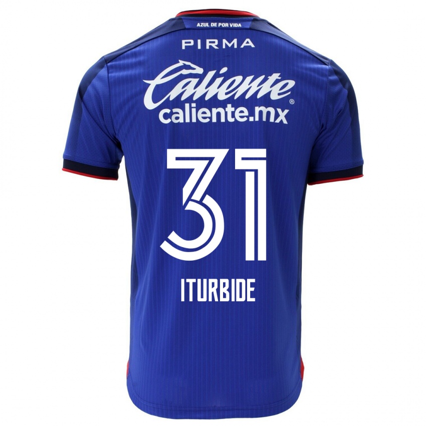 Damen Luis Iturbide #31 Blau Heimtrikot Trikot 2023/24 T-Shirt