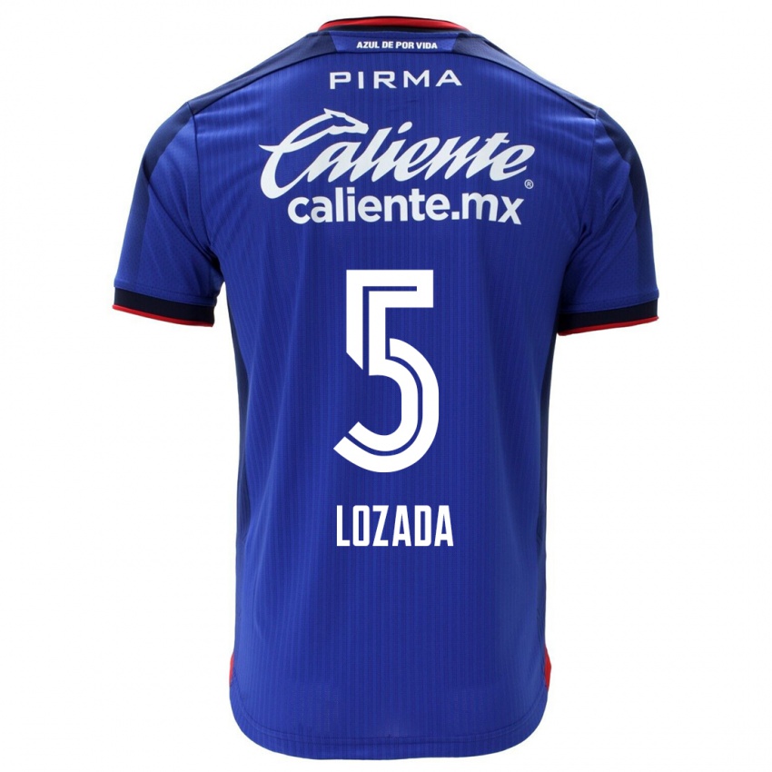 Damen Ana Lozada #5 Blau Heimtrikot Trikot 2023/24 T-Shirt
