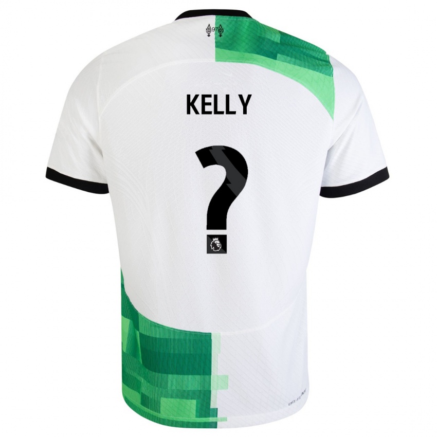 Damen Kyle Kelly #0 Weiß Grün Auswärtstrikot Trikot 2023/24 T-Shirt