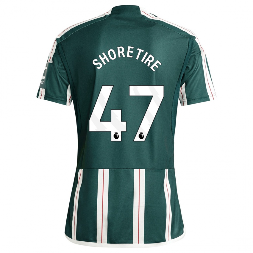 Damen Shola Shoretire #47 Dunkelgrün Auswärtstrikot Trikot 2023/24 T-Shirt