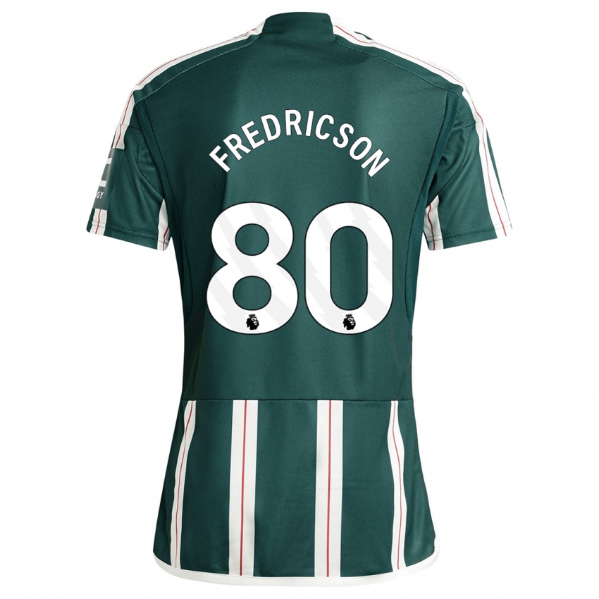 Damen Tyler Fredricson #80 Dunkelgrün Auswärtstrikot Trikot 2023/24 T-Shirt