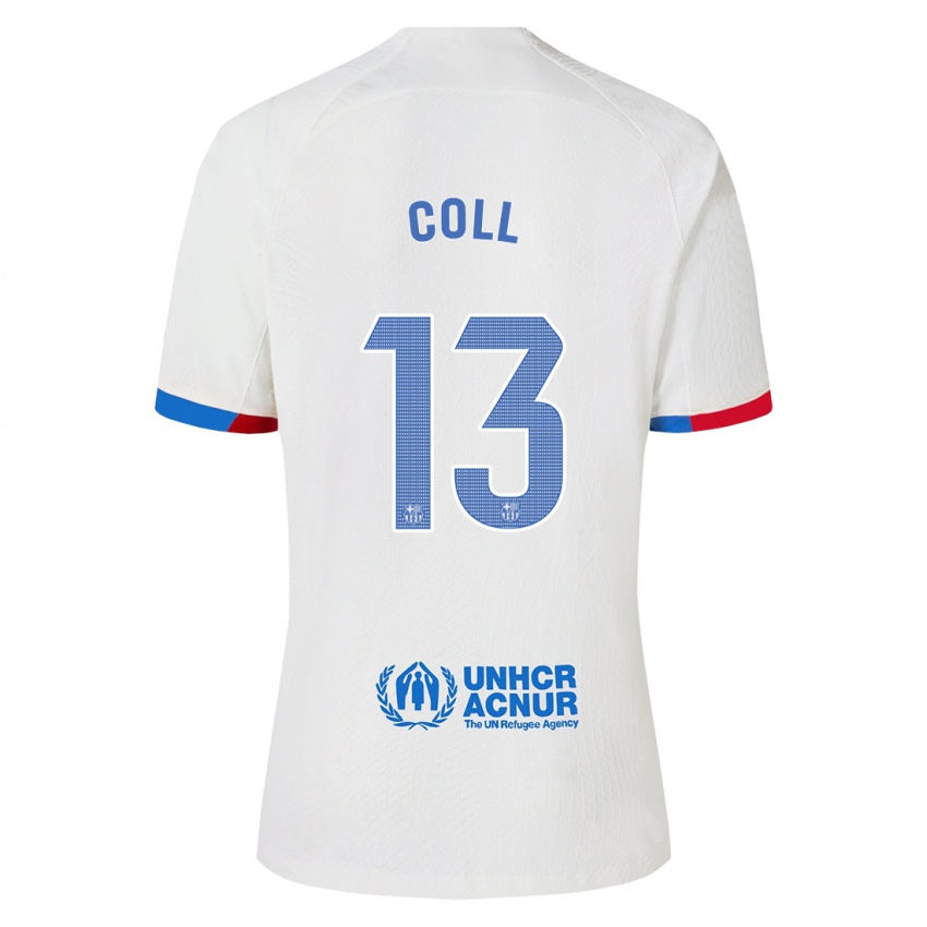 Damen Cata Coll #13 Weiß Auswärtstrikot Trikot 2023/24 T-Shirt