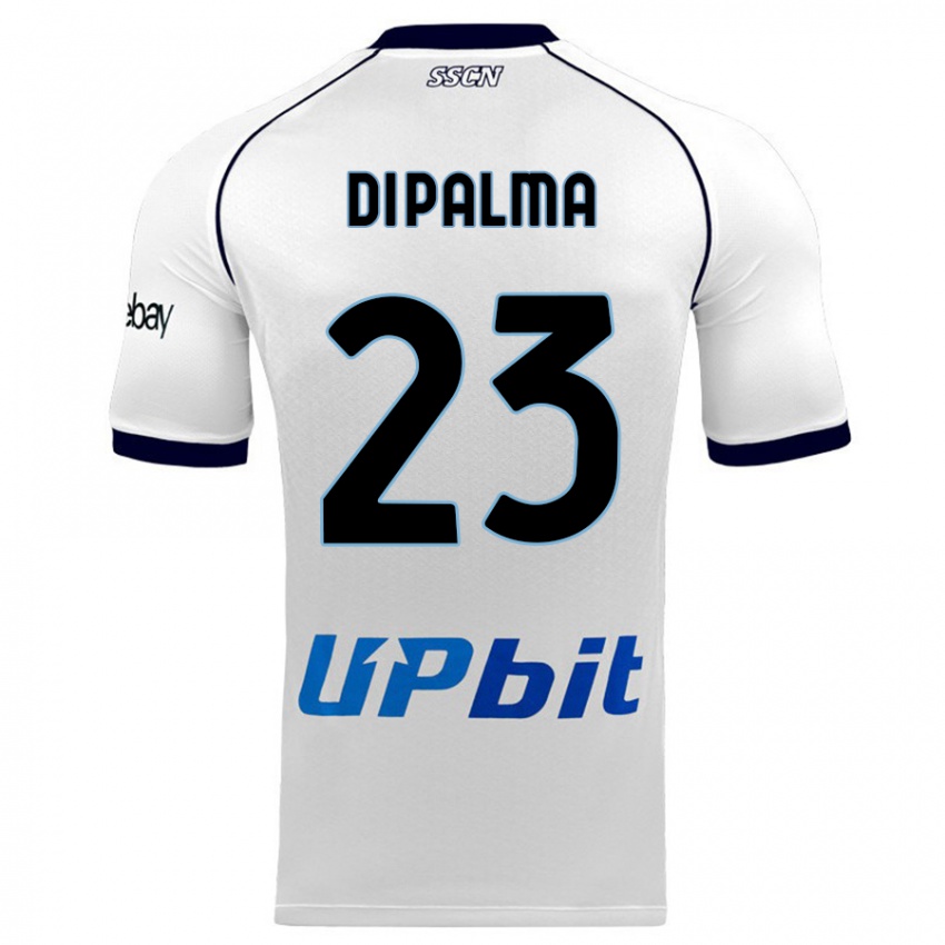 Damen Manuel Di Palma #23 Weiß Auswärtstrikot Trikot 2023/24 T-Shirt