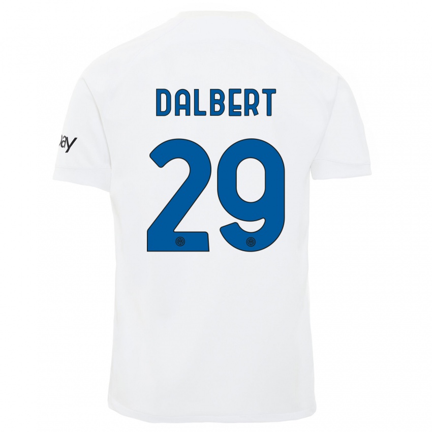 Damen Dalbert #29 Weiß Auswärtstrikot Trikot 2023/24 T-Shirt