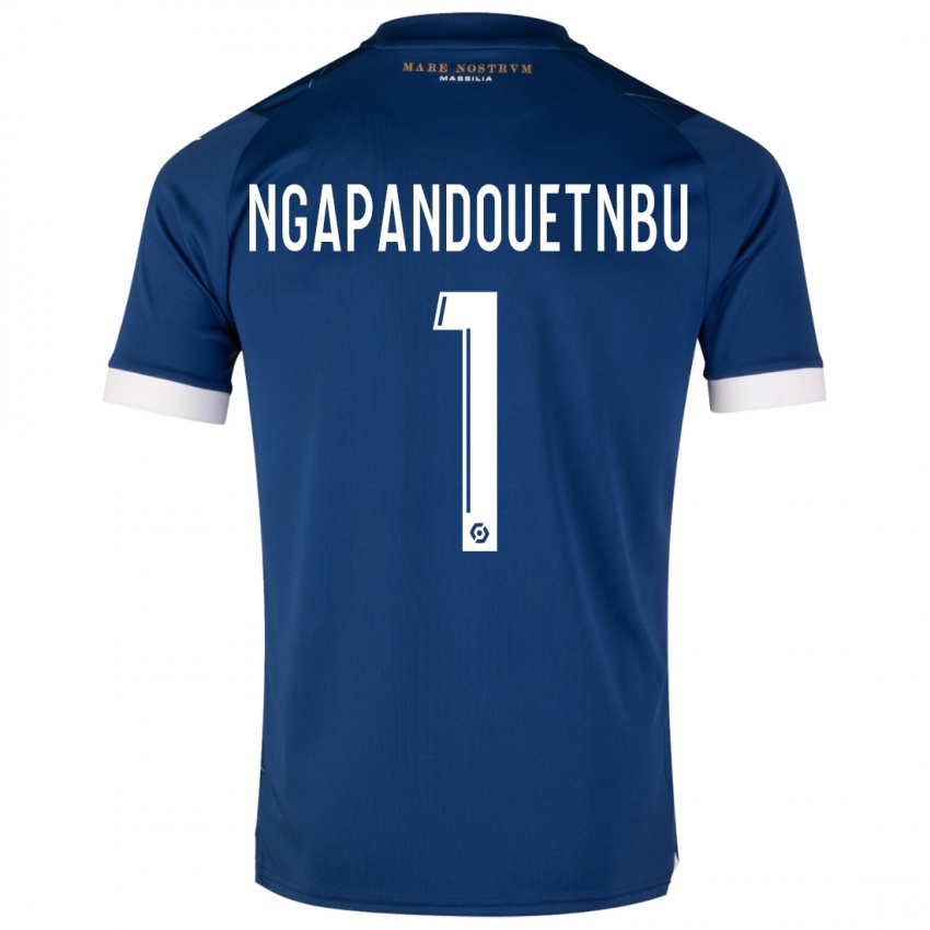 Damen Simon Ngapandouetnbu #1 Dunkelblau Auswärtstrikot Trikot 2023/24 T-Shirt