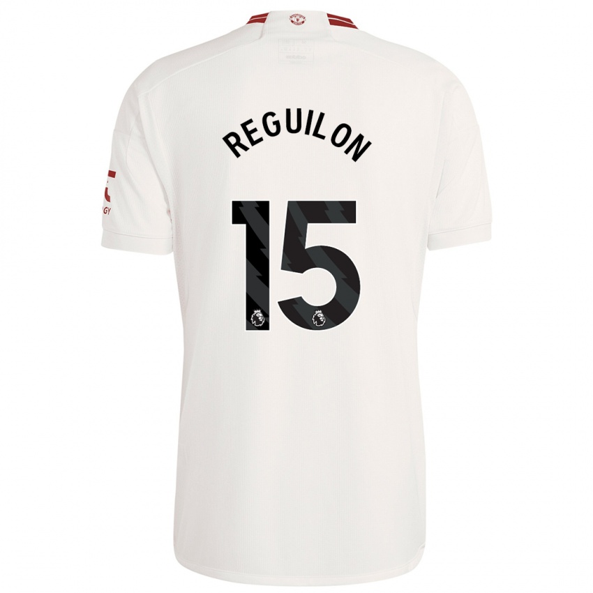 Damen Sergio Reguilon #15 Weiß Ausweichtrikot Trikot 2023/24 T-Shirt