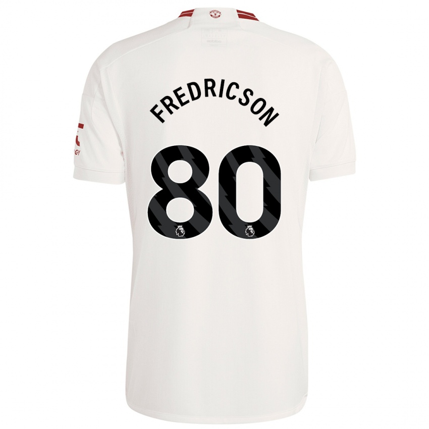 Damen Tyler Fredricson #80 Weiß Ausweichtrikot Trikot 2023/24 T-Shirt