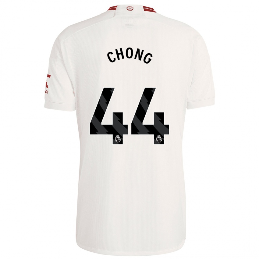 Damen Tahith Chong #44 Weiß Ausweichtrikot Trikot 2023/24 T-Shirt