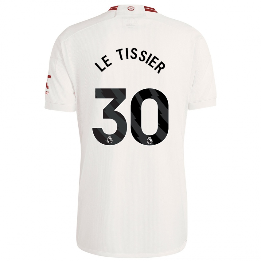Damen Maya Le Tissier #30 Weiß Ausweichtrikot Trikot 2023/24 T-Shirt
