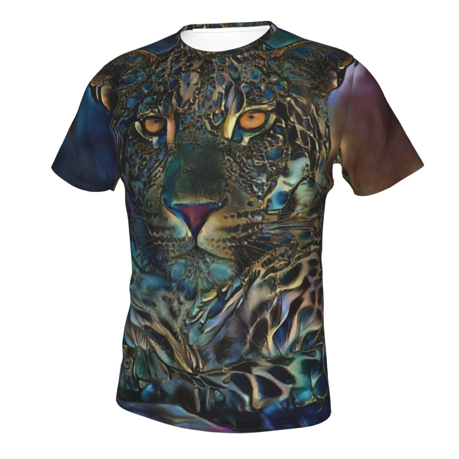 Laria Leopard Medien Mischen Elemente Klassisch T Shirt