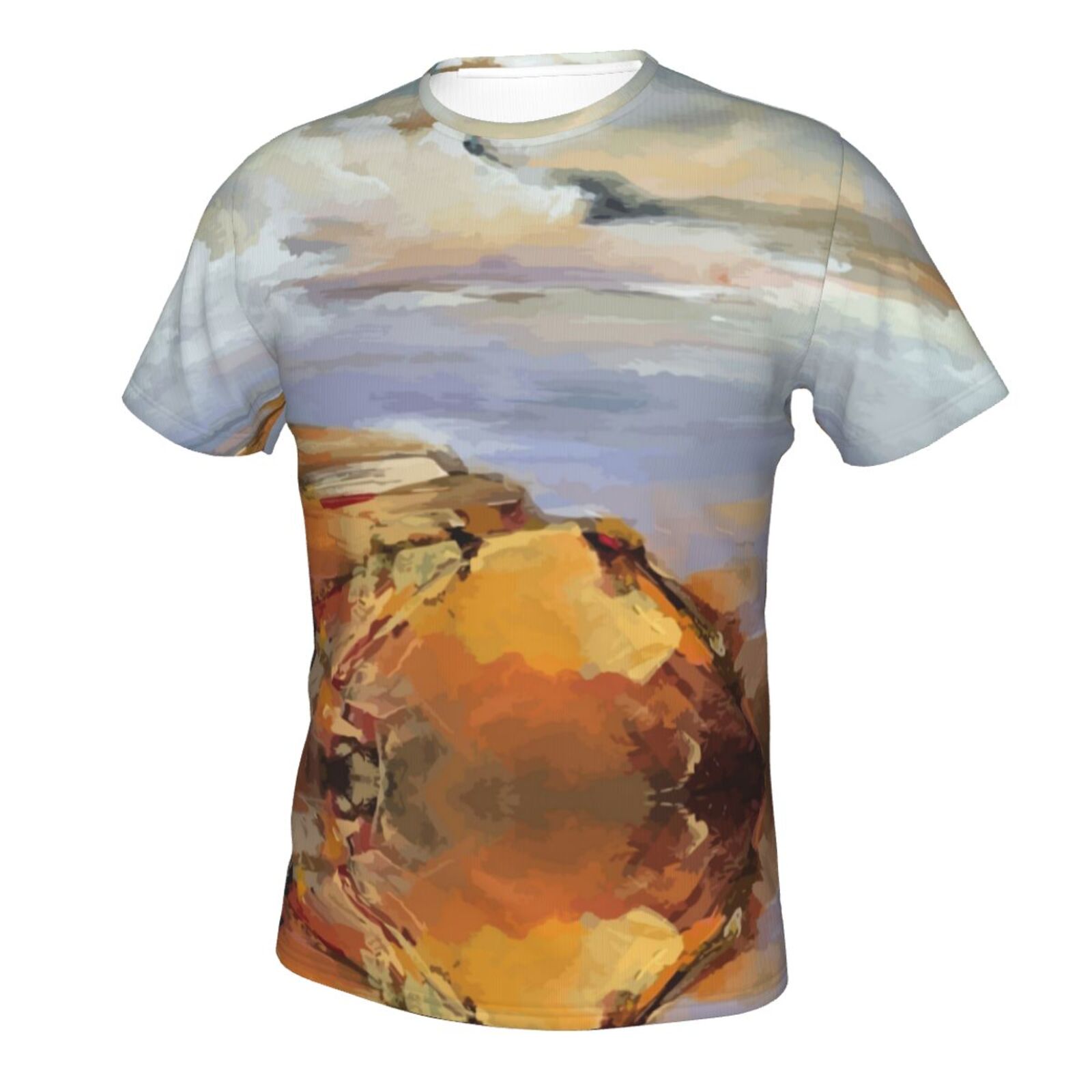 Yellow Rocks Malerei Elemente Klassisch T Shirt