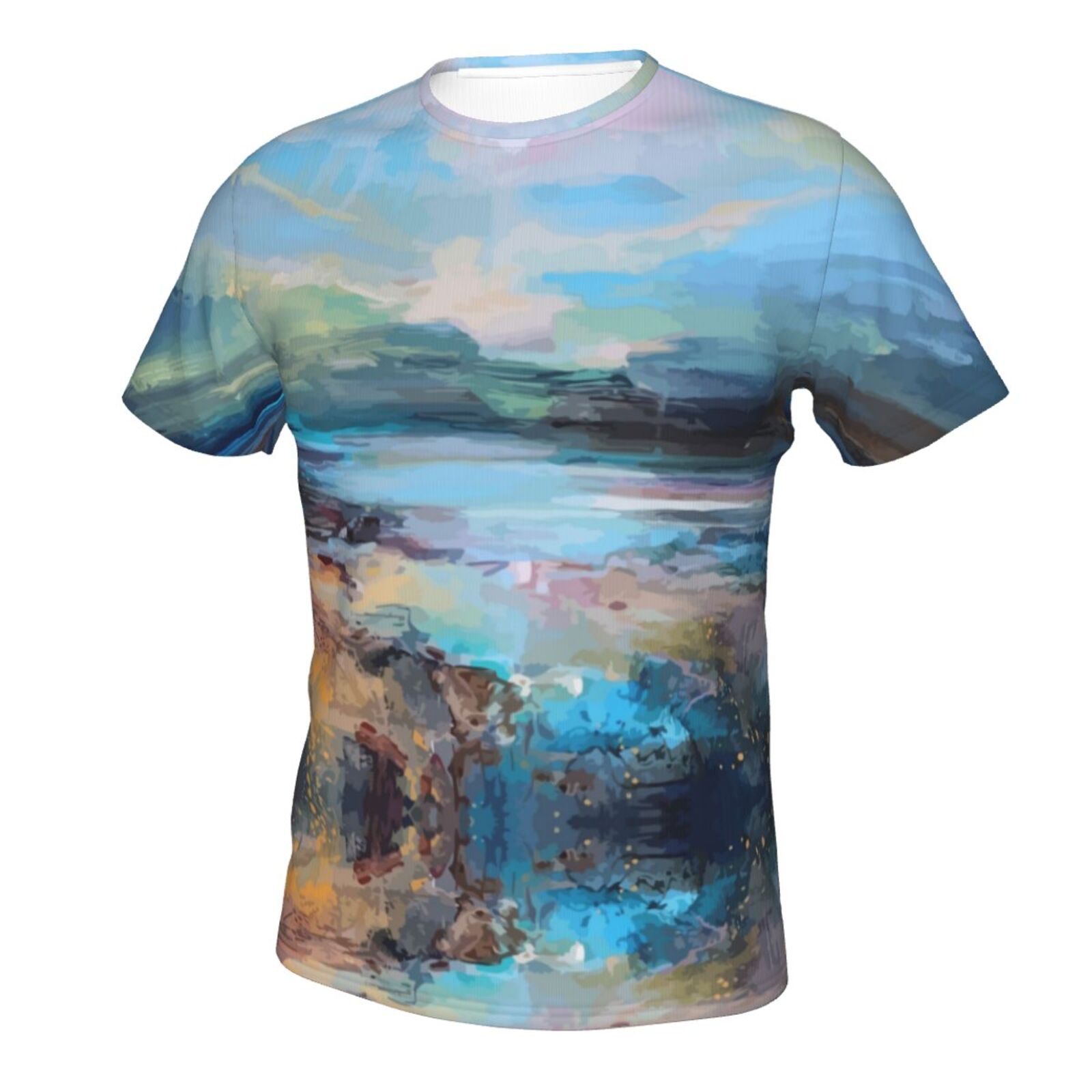Sommer Light Malerei Elemente Klassisch T Shirt