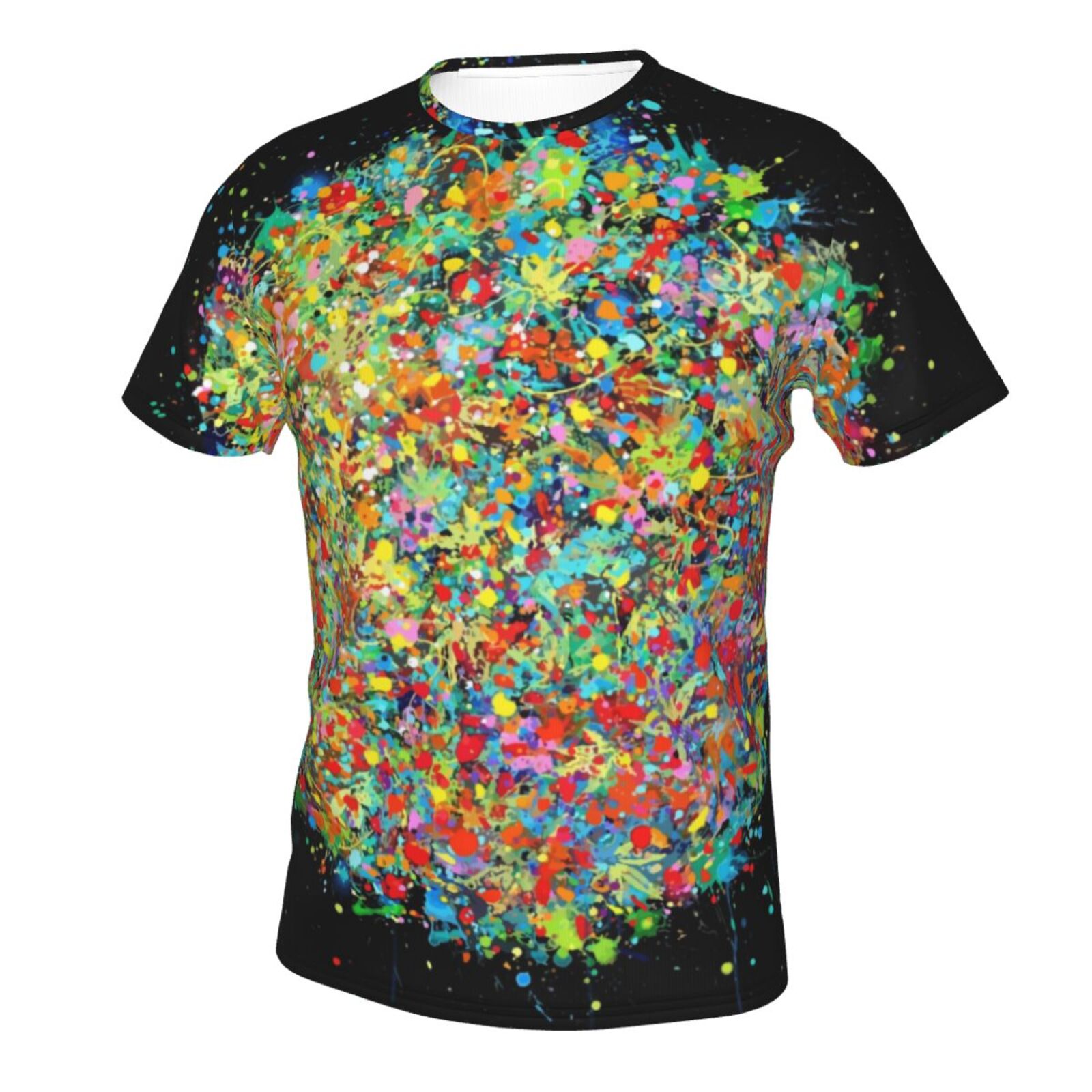 Cosmic Jungle Malerei Elemente Klassisch T Shirt
