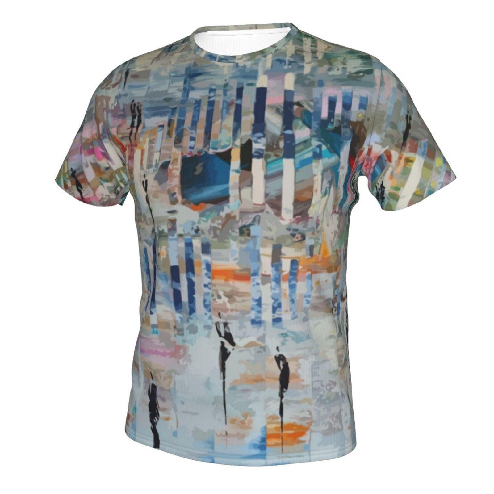 Walk In An Abstract World Malerei Elemente Klassisch T Shirt