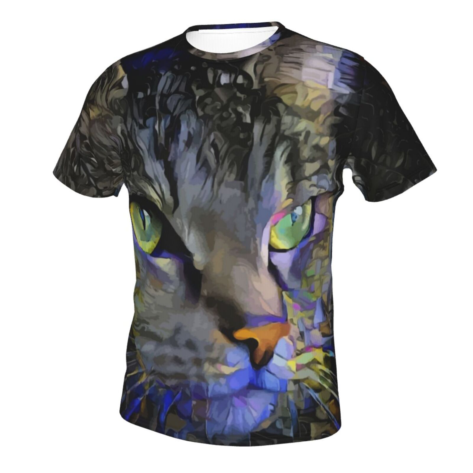 Sadyboy Katze Medien Mischen Elemente Klassisch T Shirt