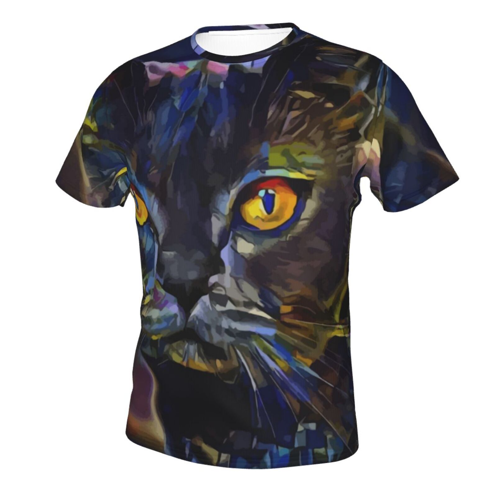 Tango Katze Medien Mischen Elemente Klassisch T Shirt