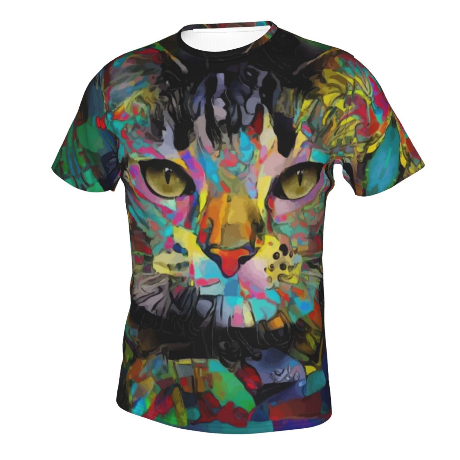 Sadhu Katze Medien Mischen Elemente Klassisch T Shirt