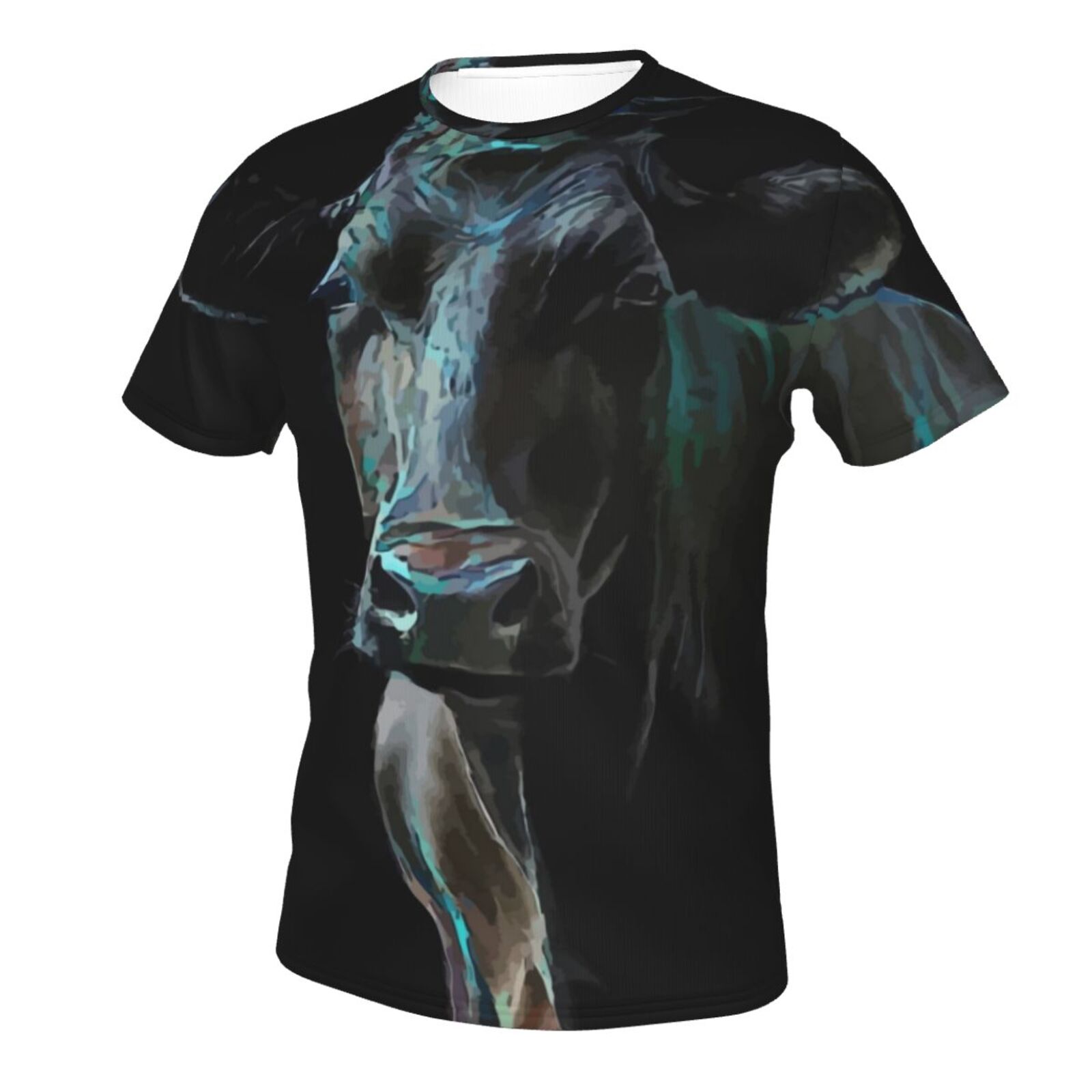 Vaca Premium Medien Mischen Elemente Klassisch T Shirt