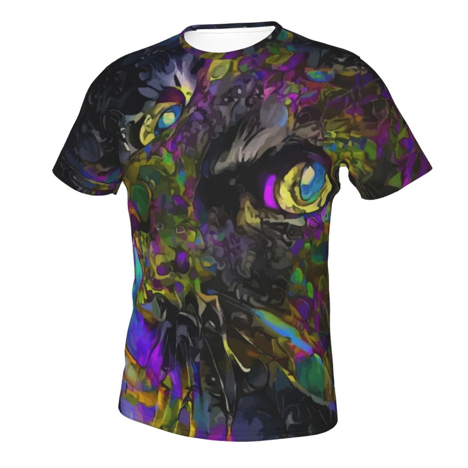 Talisman Katze Medien Mischen Elemente Klassisch T Shirt