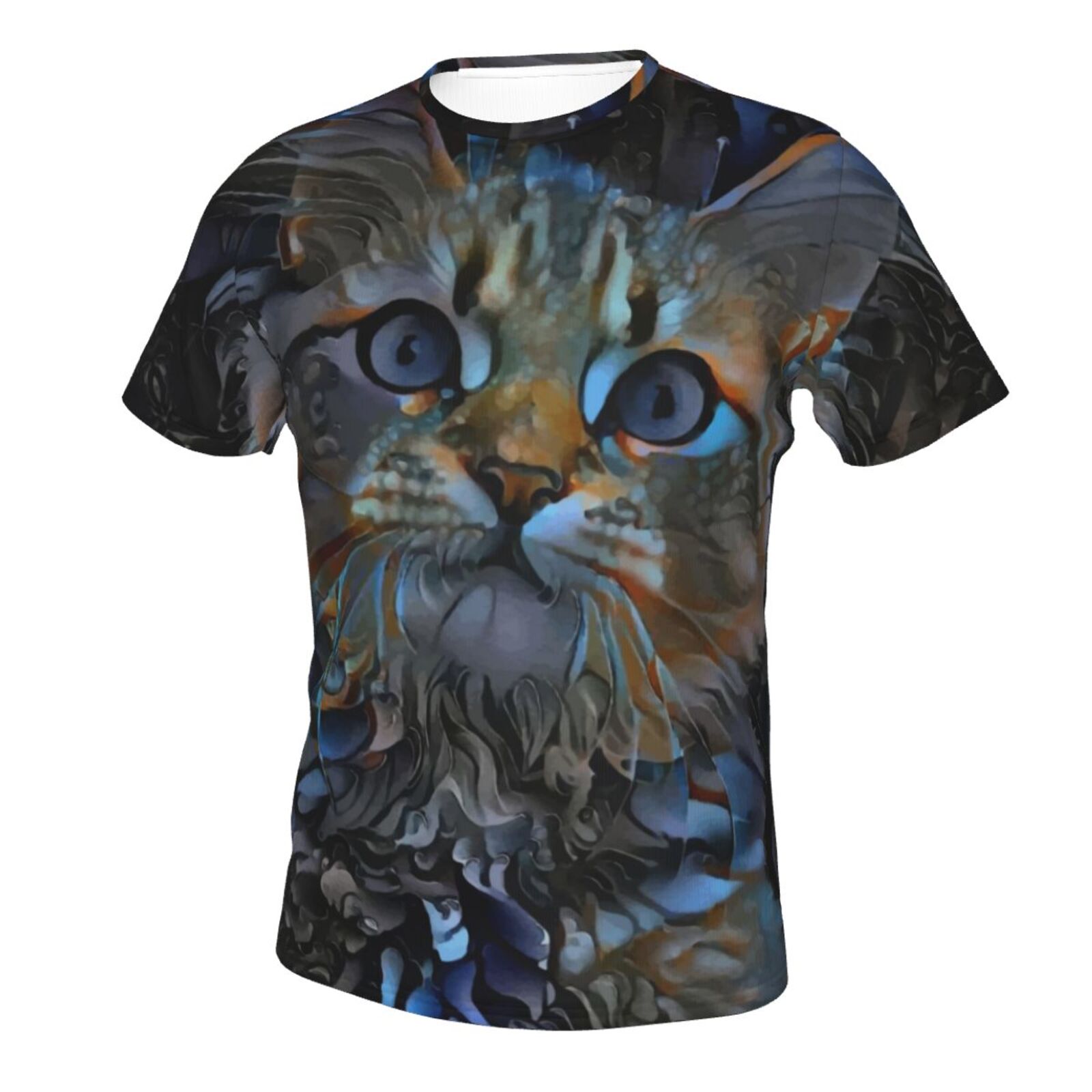Leyris Katze Medien Mischen Elemente Klassisch T Shirt